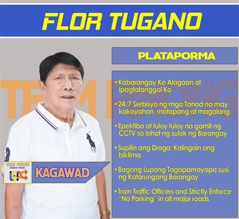 magandang plataporma para sa barangay kagawad|Karapatan ng mga barangay kagawad .